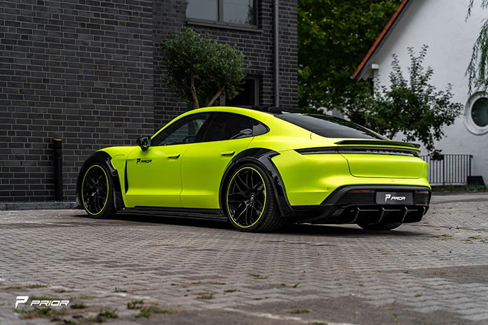PD TE Rear Trunk Spoiler for Porsche Taycan Prior Design PD TE Widebody Aerodynamic Kit 2