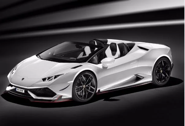 Huracan Spyder avant