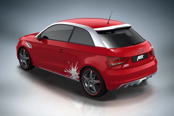ABt audi A1 Klecks rouge Abt A1 klecks