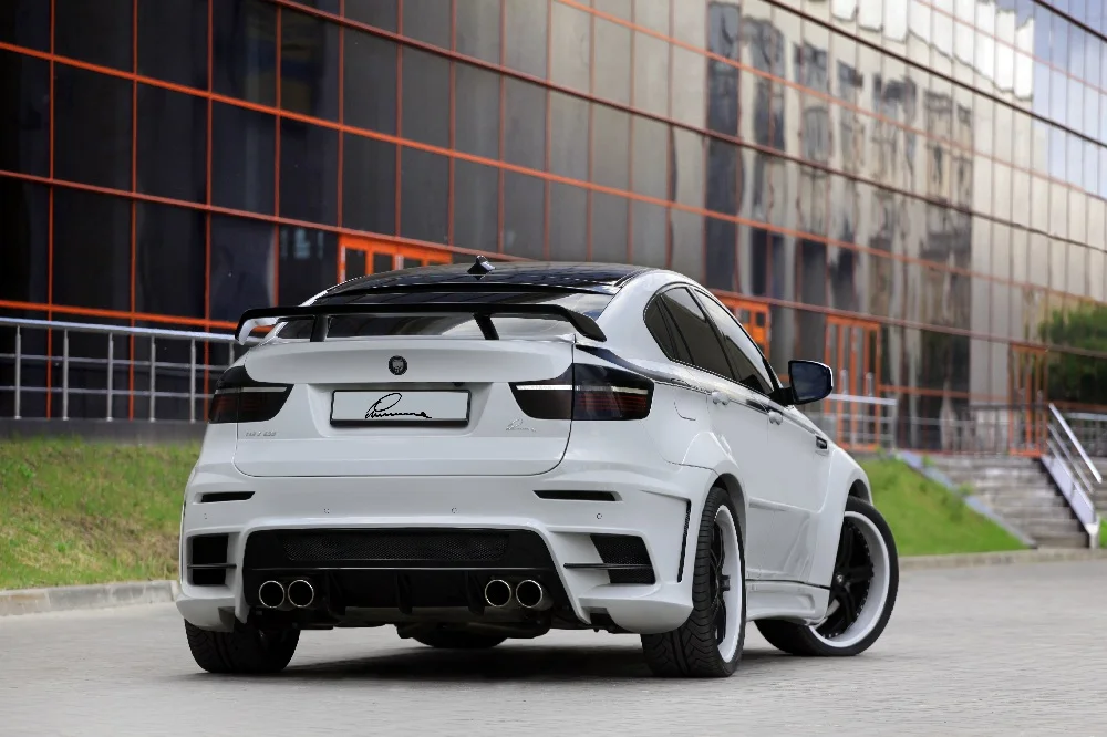 Bmw X 6M revue par Lumma arrière bmw x6M