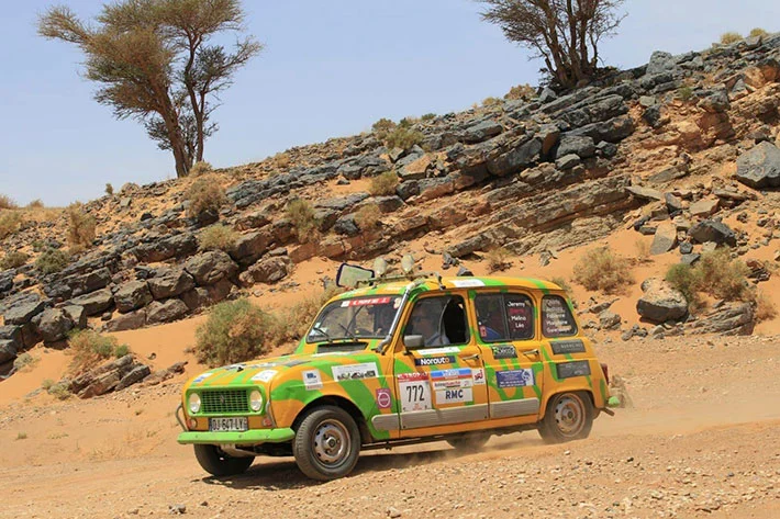 Story Retour sur le 4L Trophy 2022 la Renault 4 de Melanie et Harmony au cur dun raid solidaire 4