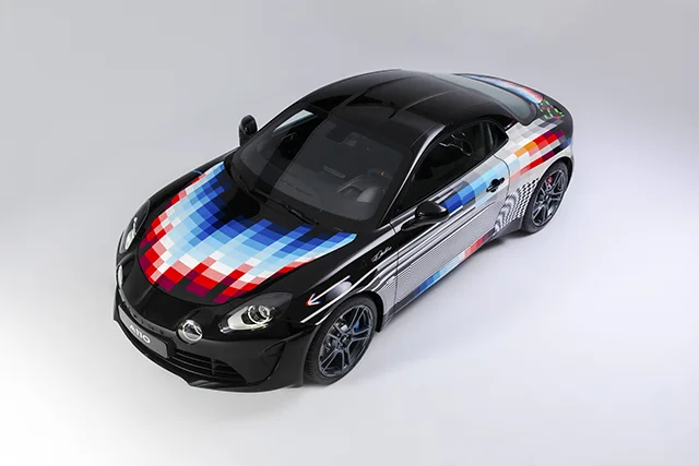 2021 Alpine A110 x Felipe Pantone 1