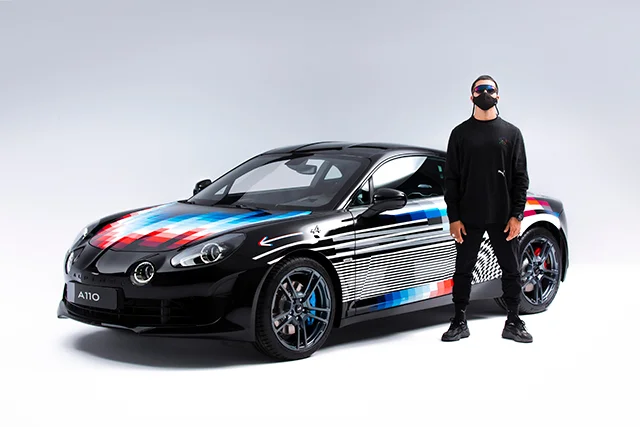 2021 Alpine A110 x Felipe Pantone 2
