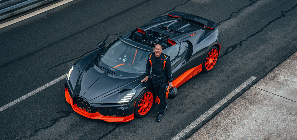 5 BUGATTI W16 Mistral World Record copie