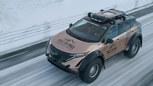 Nissan Ariya operation Pole to Pole intr