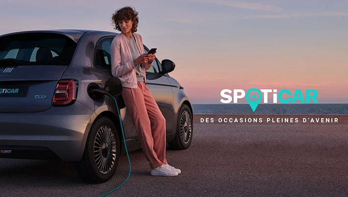 visuel affichage Spoticar