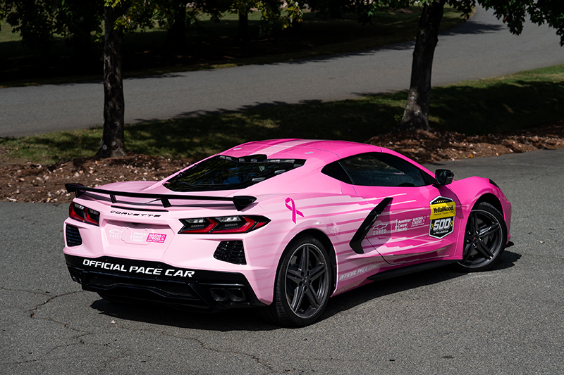 Chevy Cares MSABC Pink C8 Pacecar 6 copie