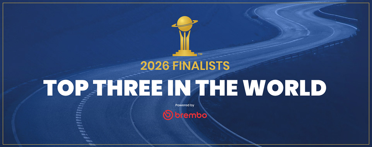 World Car Awards 2026 Top 3 Banner – annonce des trois finalistes mondiaux avant la finale au Salon de New Yor