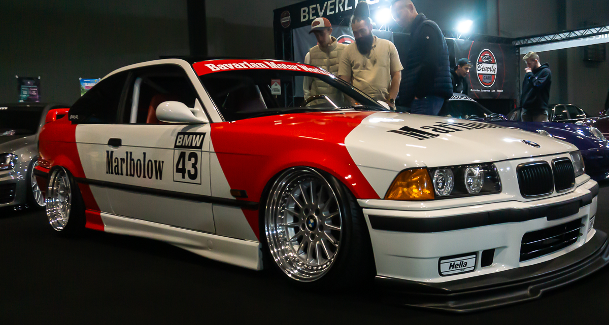 BMW Série 3 de la génération E36 Marlbolow copie