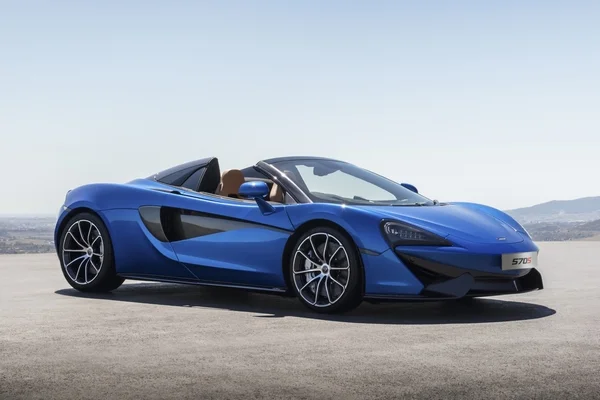 Mc Laren 570 S Spider Vega Blue 2