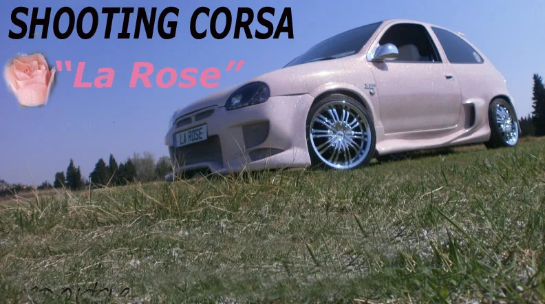 Shooting Corsa la Rose intro Corsa La rose
