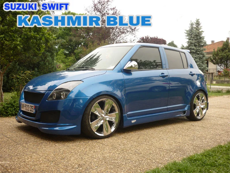 Suzuki Kashmir blue présentation Suzuki Swift